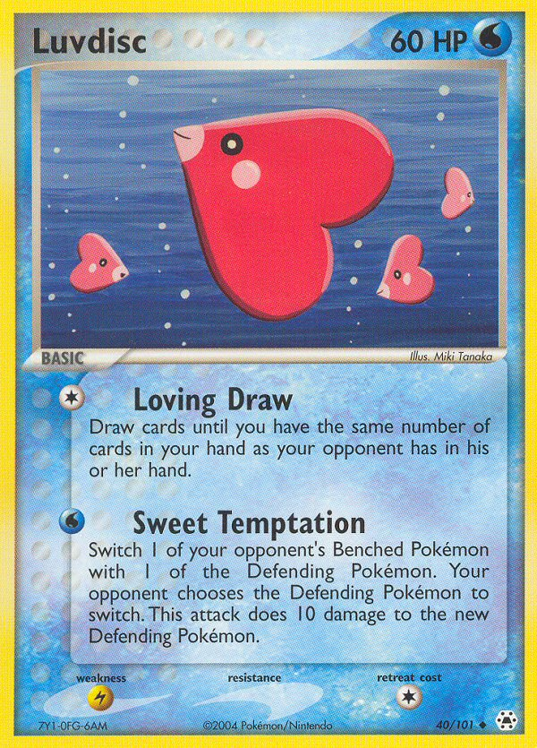 Luvdisc (40/101) [EX: Hidden Legends] | Exor Games Bridgewater