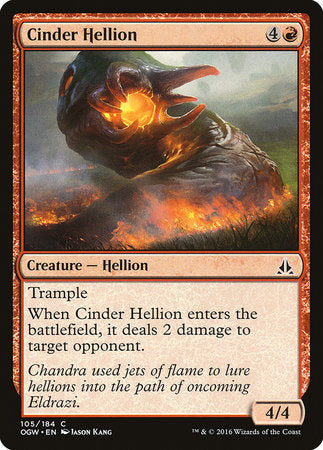 Cinder Hellion [Oath of the Gatewatch] | Exor Games Bridgewater