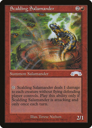 Scalding Salamander [Exodus] | Exor Games Bridgewater