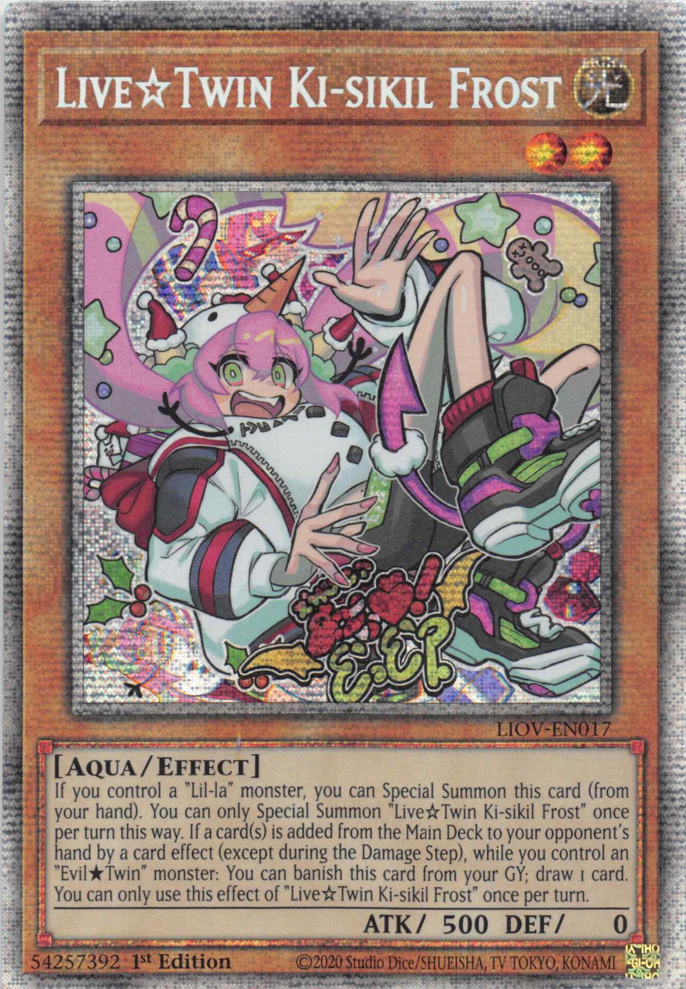 Live Twin Ki-sikil Frost [LIOV-EN017] Starlight Rare | Exor Games Bridgewater