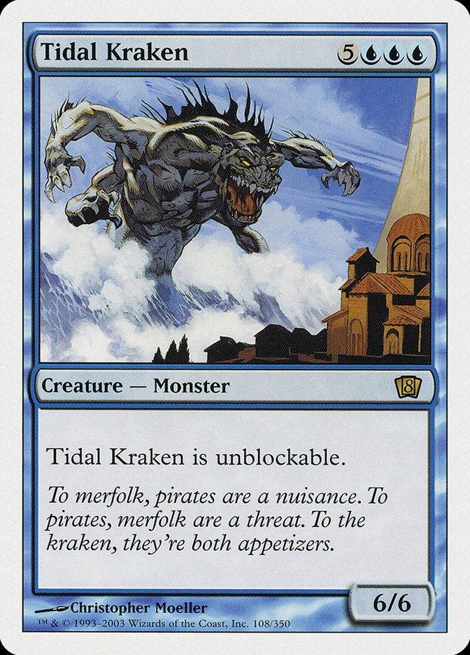 Tidal Kraken [Eighth Edition] | Exor Games Bridgewater