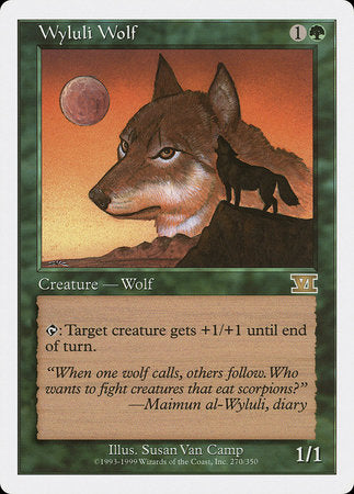 Wyluli Wolf [Classic Sixth Edition] | Exor Games Bridgewater