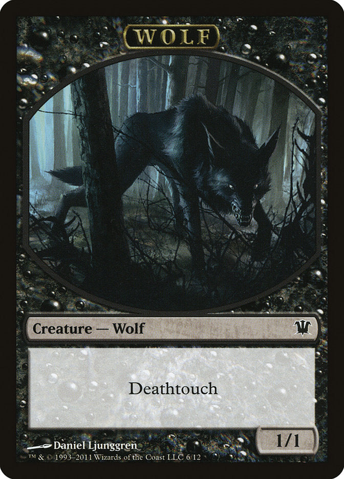 Wolf (6/12) [Innistrad Tokens] | Exor Games Bridgewater