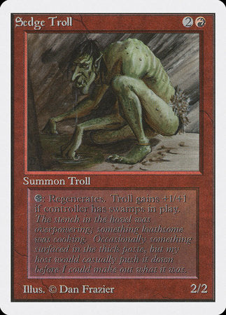 Sedge Troll [Unlimited Edition] | Exor Games Bridgewater