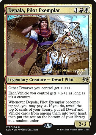 Depala, Pilot Exemplar [Kaladesh Promos] | Exor Games Bridgewater