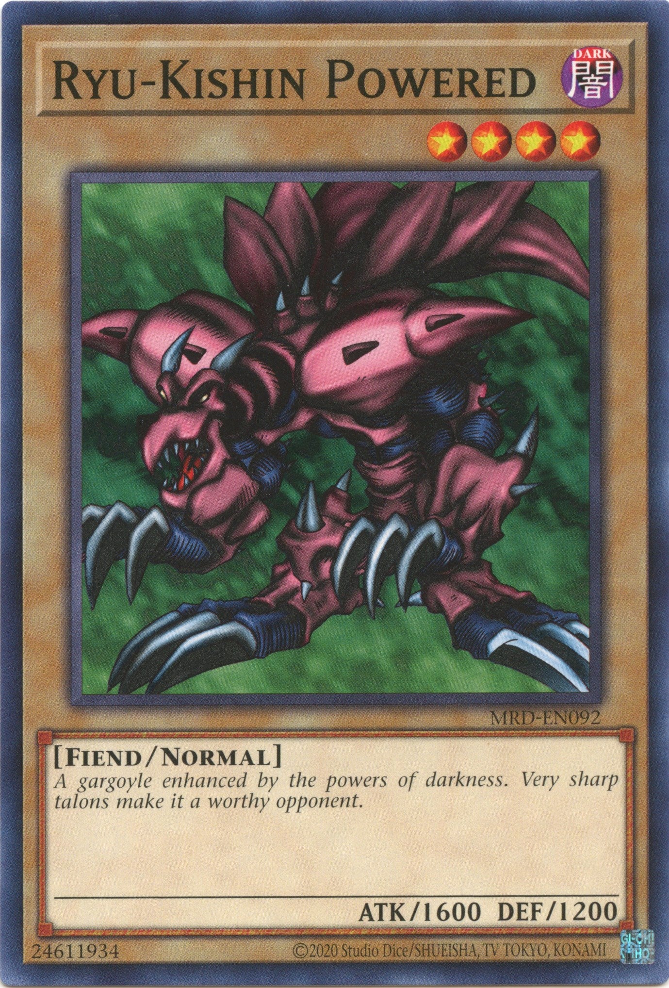 Ryu-Kishin Powered (25th Anniversary) [MRD-EN092] Common | Exor Games Bridgewater