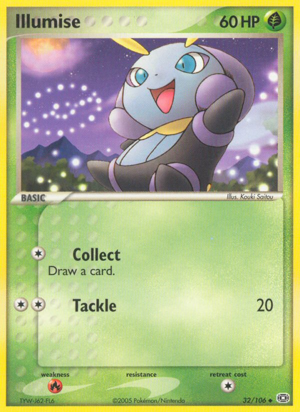 Illumise (32/106) [EX: Emerald] | Exor Games Bridgewater