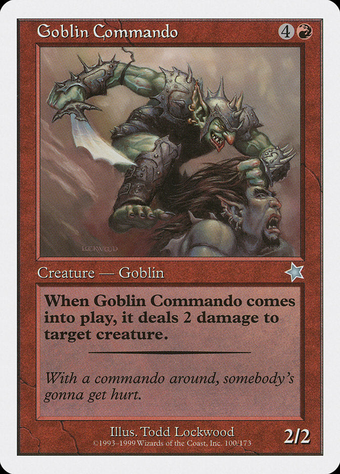 Goblin Commando [Starter 1999] | Exor Games Bridgewater