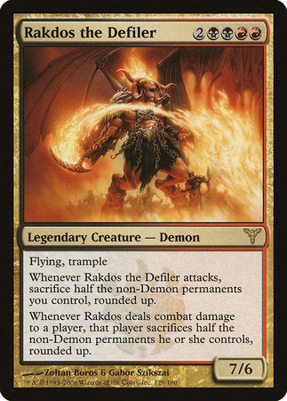 Rakdos the Defiler [Dissension] | Exor Games Bridgewater