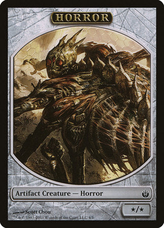 Horror Token [Mirrodin Besieged Tokens] | Exor Games Bridgewater