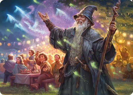 Gandalf, Friend of the Shire Art Card [The Lord of the Rings: Tales of Middle-earth Art Series] | Exor Games Bridgewater