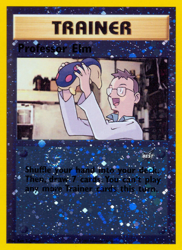 Professor Elm (3) [Best of Promos] | Exor Games Bridgewater