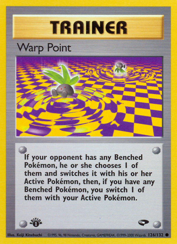 Warp Point (126/132) [Gym Challenge 1st Edition] | Exor Games Bridgewater