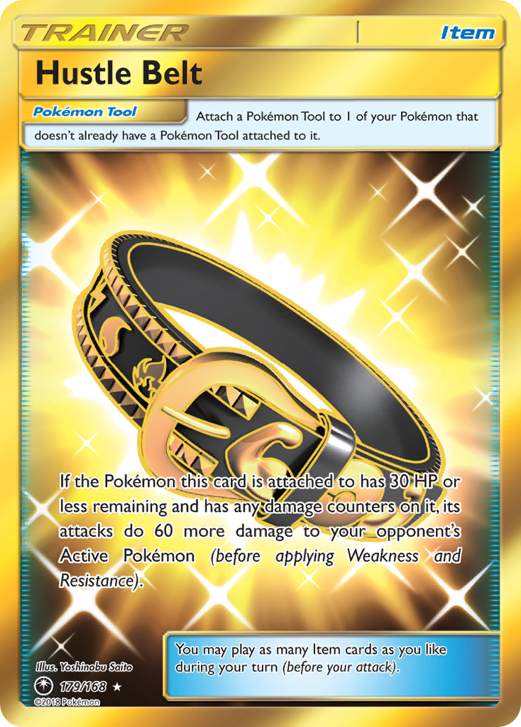 Hustle Belt (179/168) [Sun & Moon: Celestial Storm] | Exor Games Bridgewater