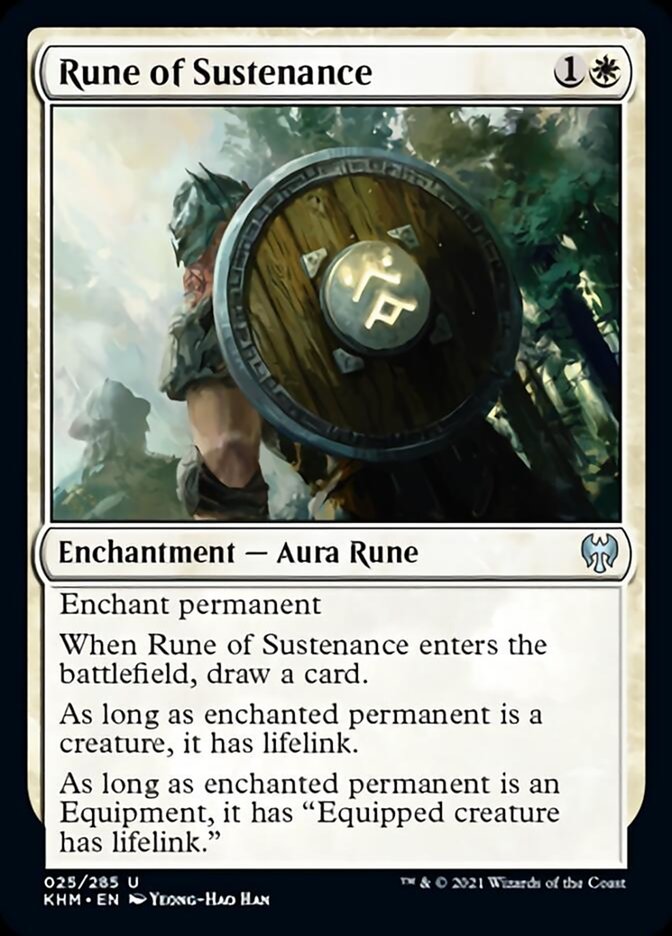 Rune of Sustenance [Kaldheim] | Exor Games Bridgewater