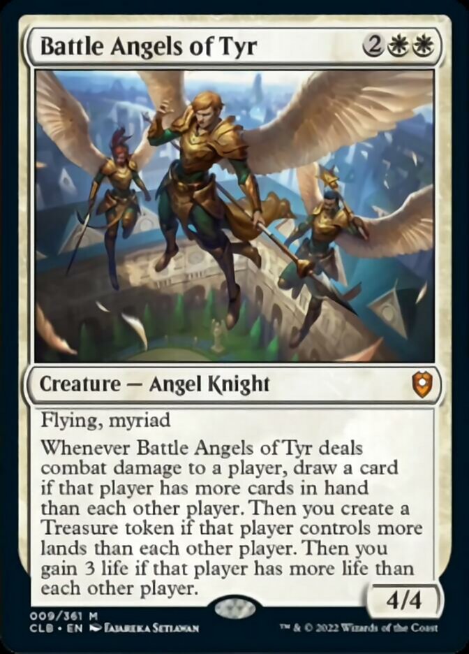 Battle Angels of Tyr [Commander Legends: Battle for Baldur's Gate] | Exor Games Bridgewater