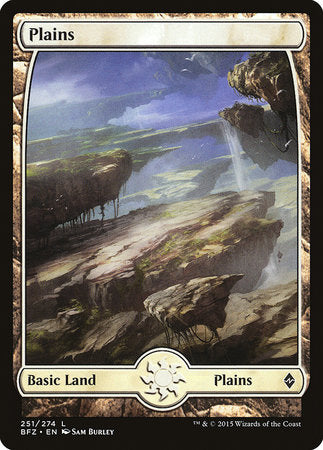 Plains (251) - Full Art [Battle for Zendikar] | Exor Games Bridgewater