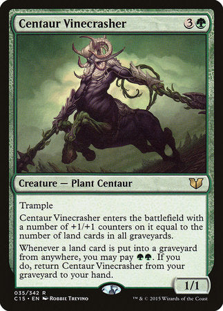 Centaur Vinecrasher [Commander 2015] | Exor Games Bridgewater