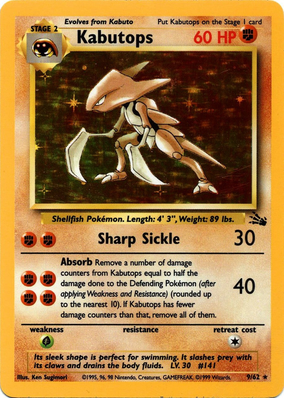 Kabutops (9/62) [Fossil Unlimited] | Exor Games Bridgewater