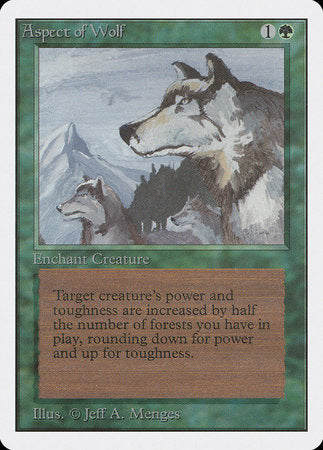 Aspect of Wolf [Unlimited Edition] | Exor Games Bridgewater