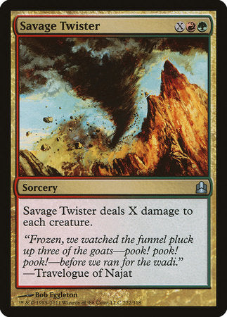 Savage Twister [Commander 2011] | Exor Games Bridgewater