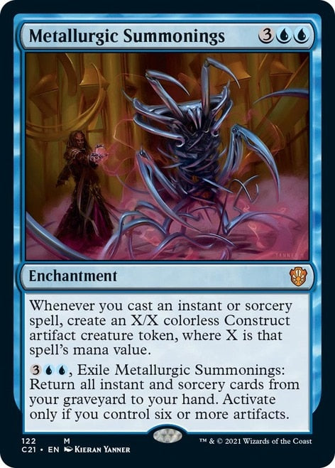 Metallurgic Summonings [Commander 2021] | Exor Games Bridgewater