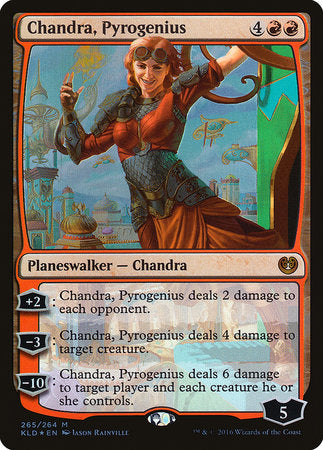 Chandra, Pyrogenius [Kaladesh] | Exor Games Bridgewater