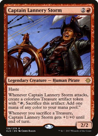 Captain Lannery Storm [Ixalan] | Exor Games Bridgewater