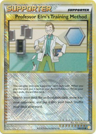 Professor Elm's Training Method (100/123) (League Promo) [HeartGold & SoulSilver: Base Set] | Exor Games Bridgewater