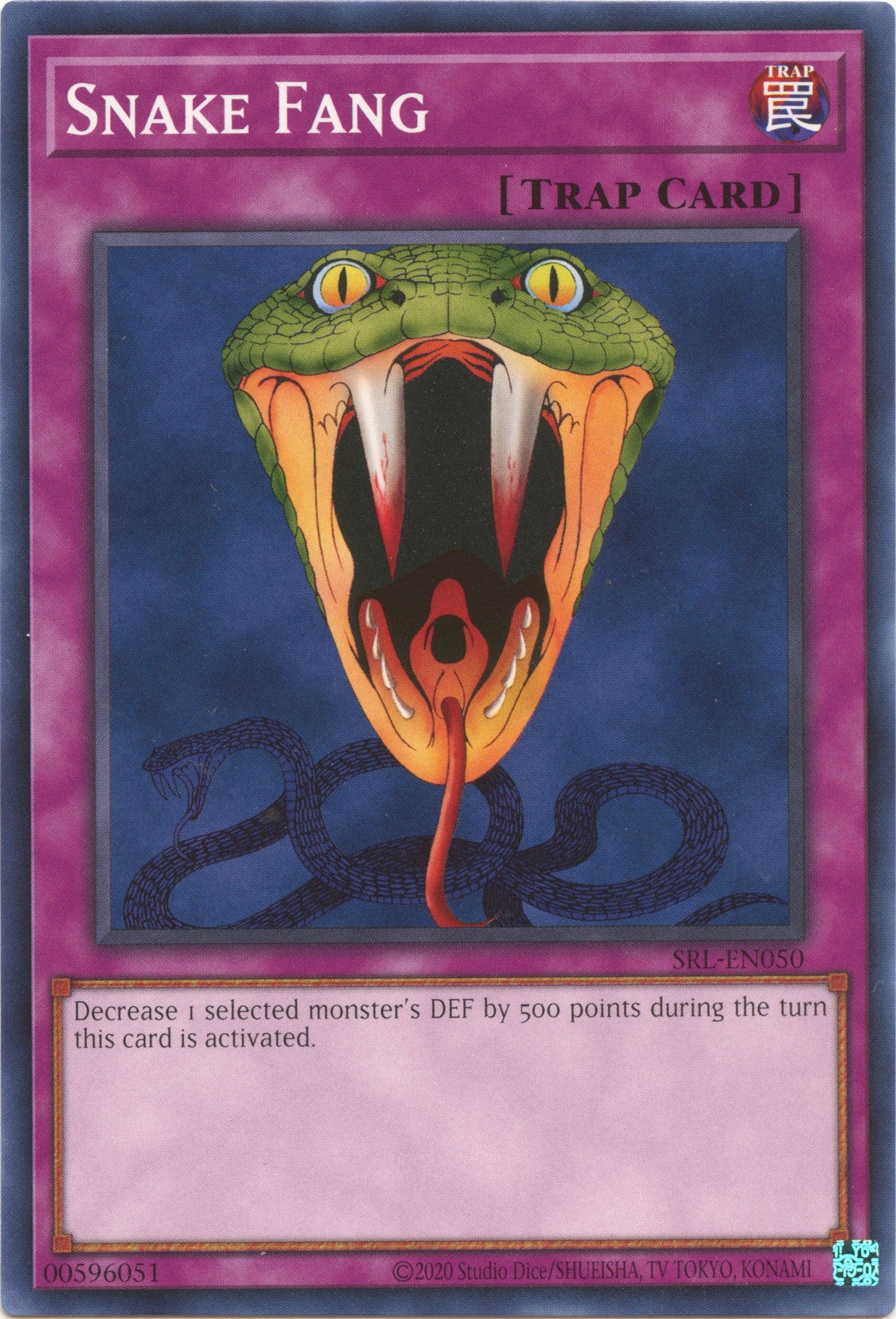 Snake Fang (25th Anniversary) [SRL-EN050] Common | Exor Games Bridgewater