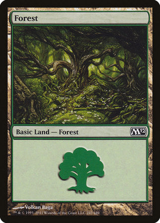 Forest (247) [Magic 2012] | Exor Games Bridgewater