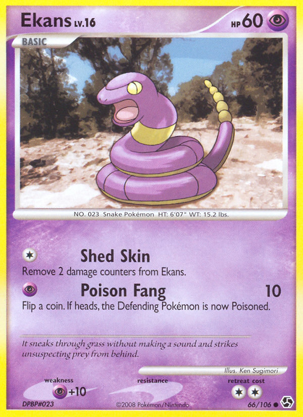 Ekans (66/106) [Diamond & Pearl: Great Encounters] | Exor Games Bridgewater