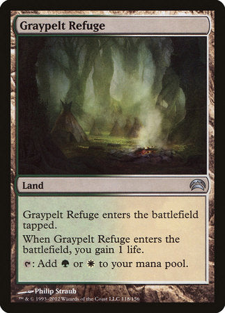 Graypelt Refuge [Planechase 2012] | Exor Games Bridgewater