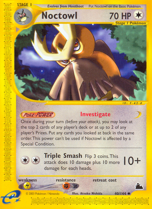 Noctowl (40/144) [Skyridge] | Exor Games Bridgewater