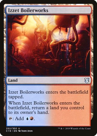 Izzet Boilerworks [Commander 2019] | Exor Games Bridgewater