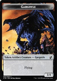 Gargoyle // Egg Double-sided Token [Commander 2019 Tokens] | Exor Games Bridgewater