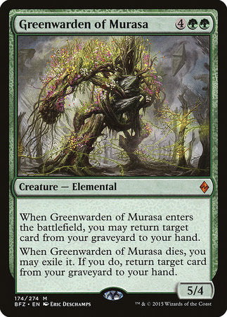 Greenwarden of Murasa [Battle for Zendikar] | Exor Games Bridgewater