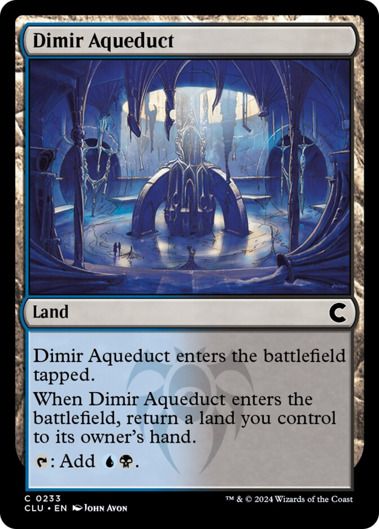 Dimir Aqueduct [Ravnica: Clue Edition] | Exor Games Bridgewater