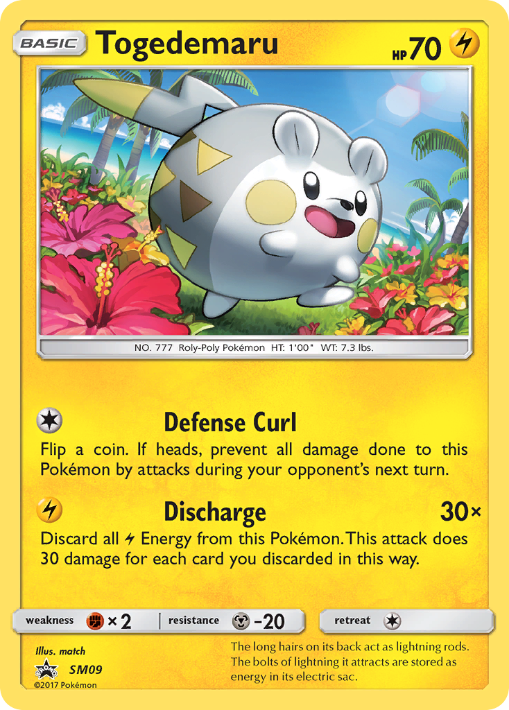 Togedemaru (SM09) [Sun & Moon: Black Star Promos] | Exor Games Bridgewater