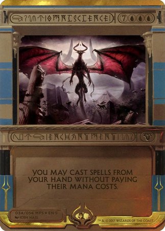 Omniscience [Amonkhet Invocations] | Exor Games Bridgewater