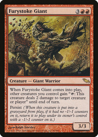 Furystoke Giant [Shadowmoor] | Exor Games Bridgewater