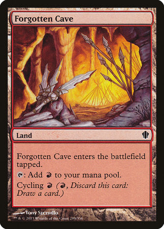 Forgotten Cave [Commander 2013] | Exor Games Bridgewater