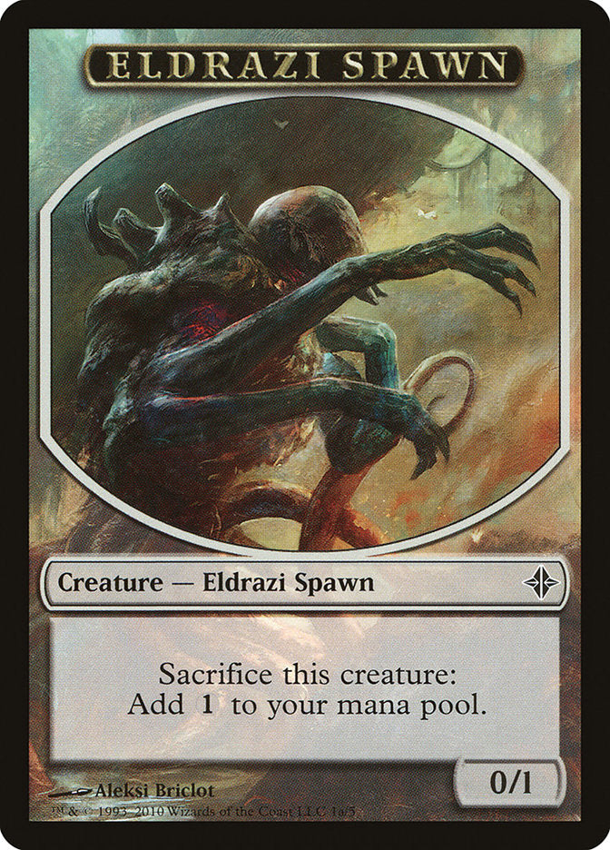 Eldrazi Spawn (1a/5) [Rise of the Eldrazi Tokens] | Exor Games Bridgewater