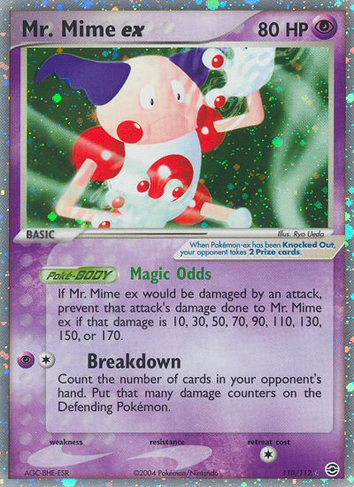 Mr. Mime ex (110/112) [EX: FireRed & LeafGreen] | Exor Games Bridgewater