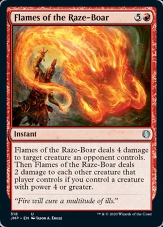 Flames of the Raze-Boar [Jumpstart] | Exor Games Bridgewater