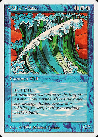 Wall of Water [Summer Magic / Edgar] | Exor Games Bridgewater