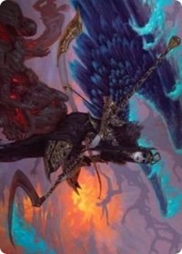 Eradicator Valkyrie Art Card [Kaldheim: Art Series] | Exor Games Bridgewater