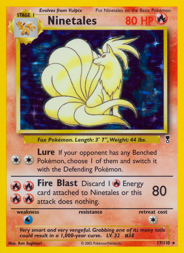 Ninetales (17/110) [Legendary Collection] | Exor Games Bridgewater