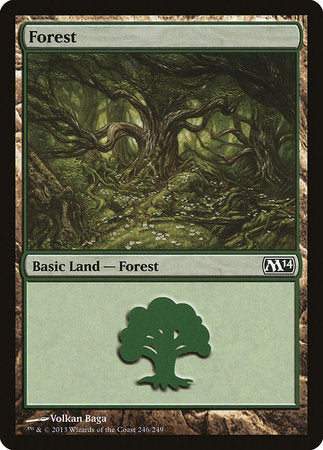 Forest (246) [Magic 2014] | Exor Games Bridgewater