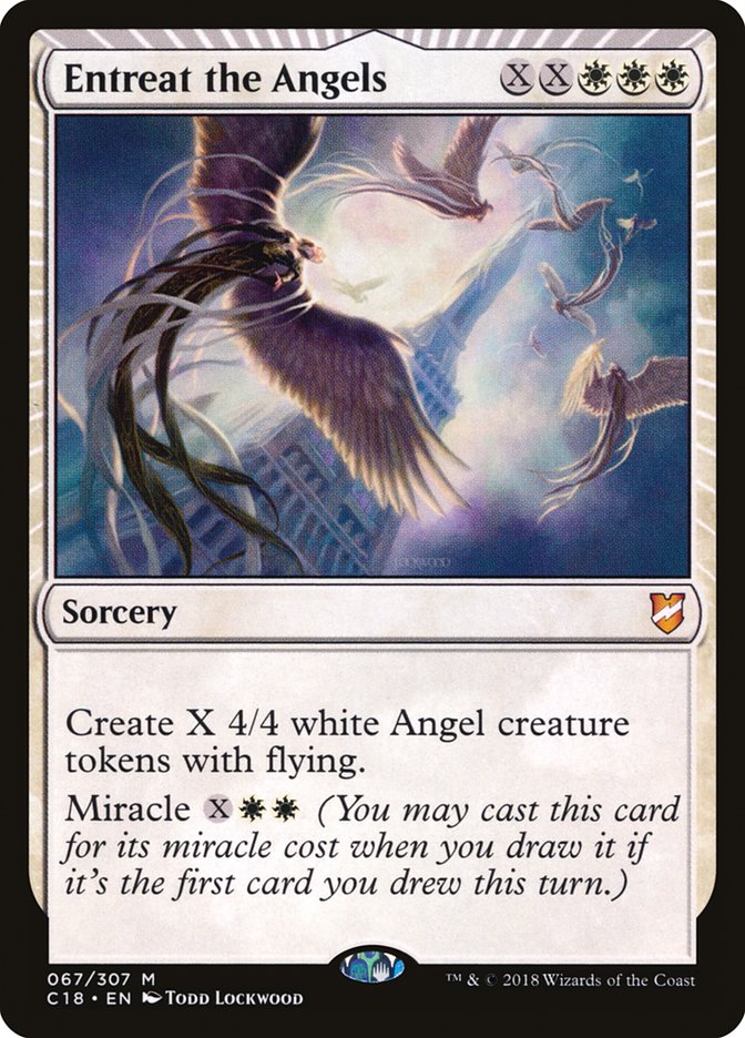 Entreat the Angels [Commander 2018] | Exor Games Bridgewater